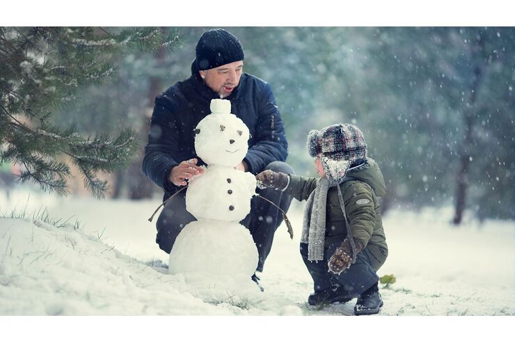 7 coole Vater-Kind-Aktiviäten für den Winter