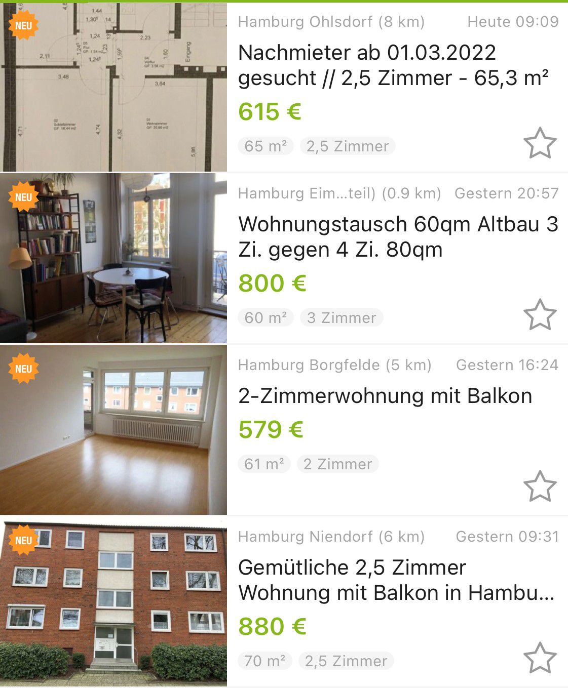 Wohnungssuche Hamburg: Zuschlagen in drei Minuten - FINK.HAMBURG