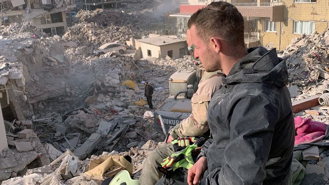 Erdbebenhilfe: Was ein Hamburger Feuerwehrmann erlebte 