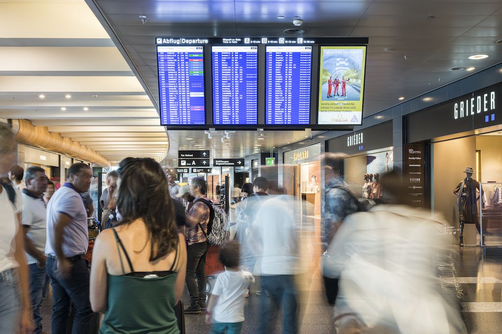 Flughafen Zürich: Fingerprints bei EU-Reisen
