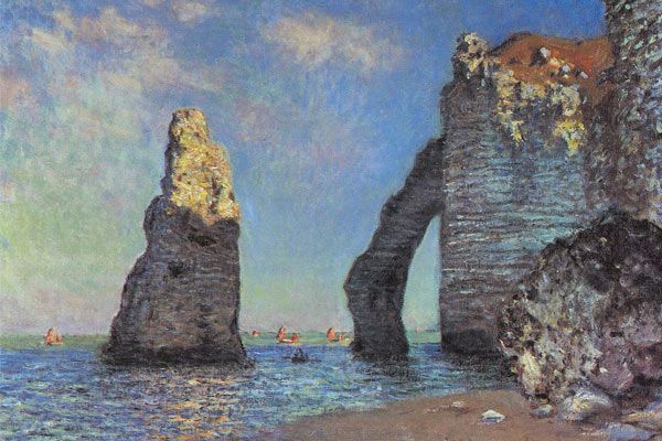 Monet en Étretat · Museo de Arte de Seattle