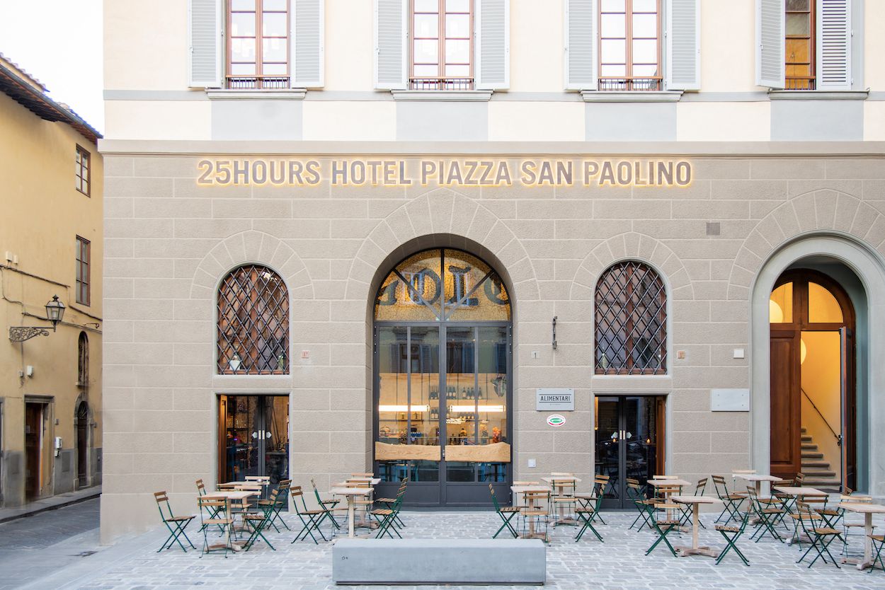 Eingecheckt: 25hours Hotel Piazza San Paolino