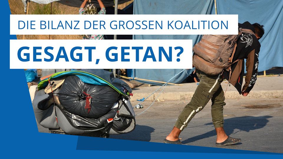 Migration, Fachkräftemangel, Abschiebungen - die Flüchtlingspolitik der Großen Koalition | MDR.DE