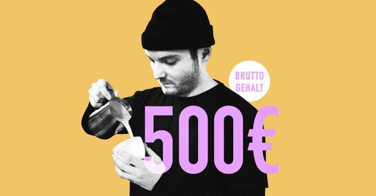 500 Euro brutto für den Barista im Minijob