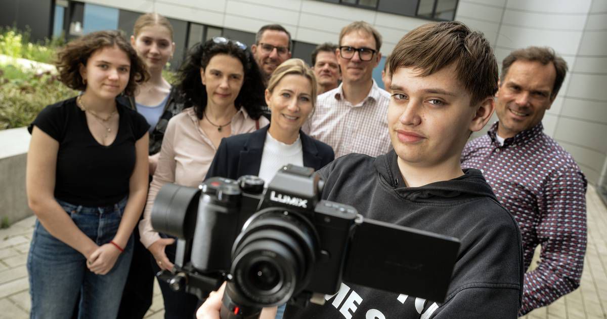 Haan: Gymnasium dreht eigenen Image-Film