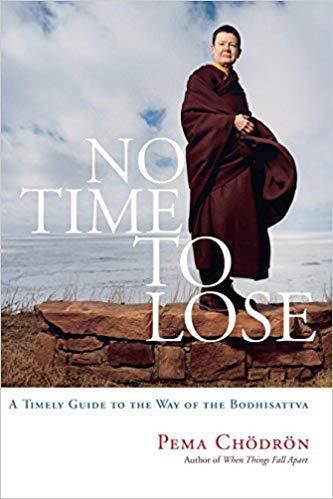 Front cover of book - No time to lose