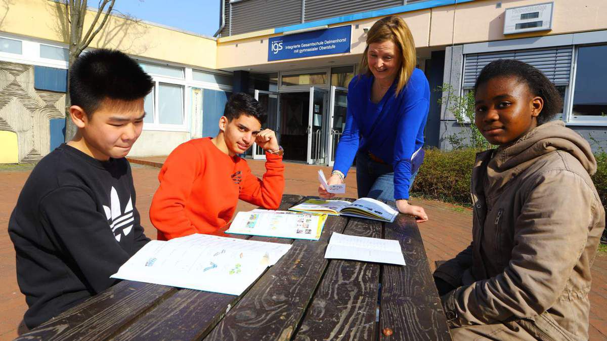 Integrierte Gesamstschule Delmenhorst: Schüler lernen Deutsch - WESER-KURIER