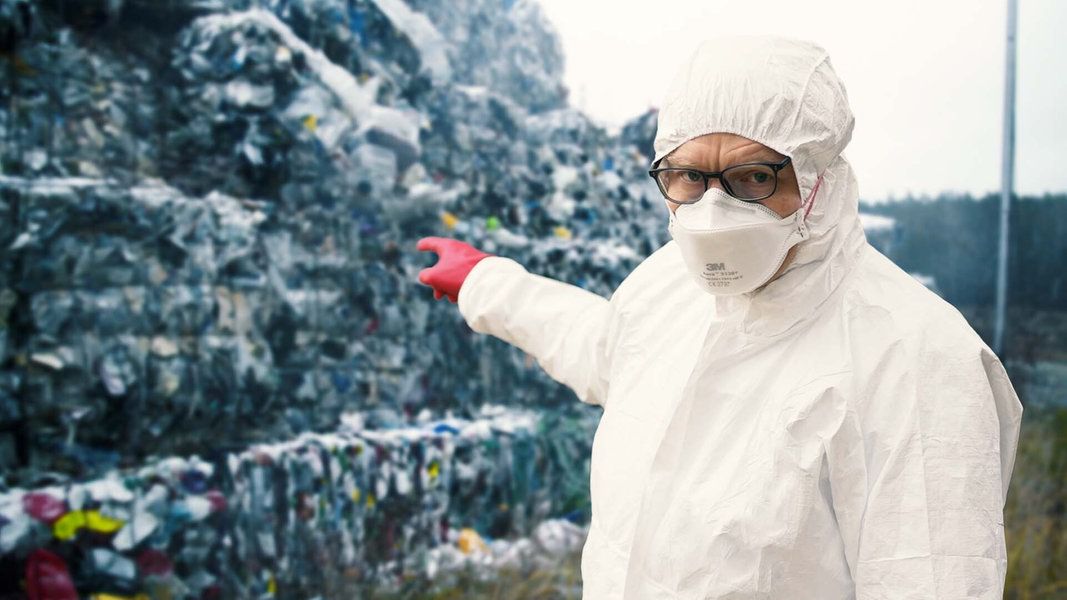 Deutscher Müll auf illegalen Deponien in Polen 