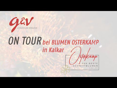 g&v ON TOUR | Blumengroßhandel Osterkamp