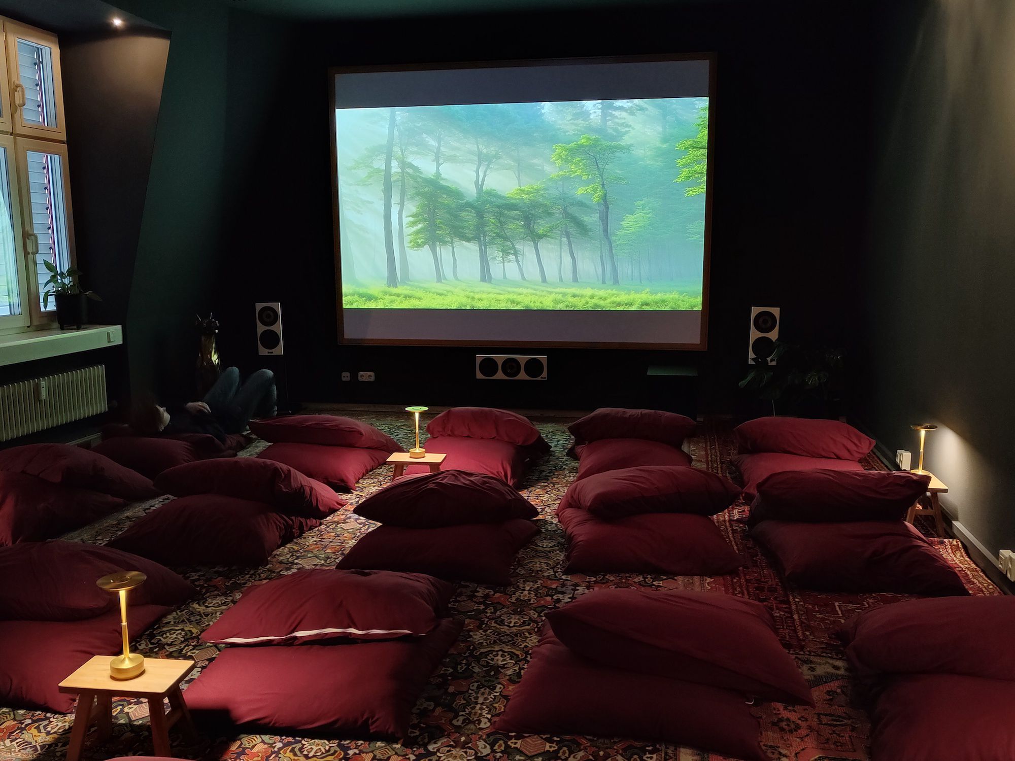 Forest Cinema: Berlins kuscheligstes Kino