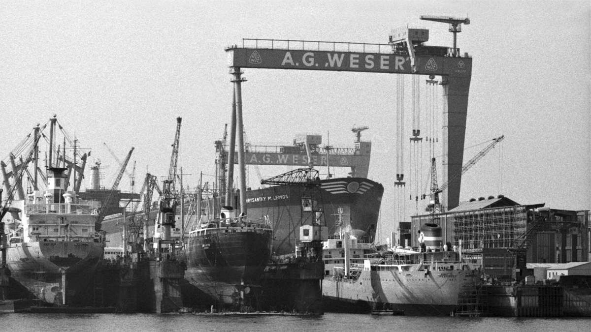 AG Weser: Wie es zur Werften-Pleite kam und wie sie Bremen prägte