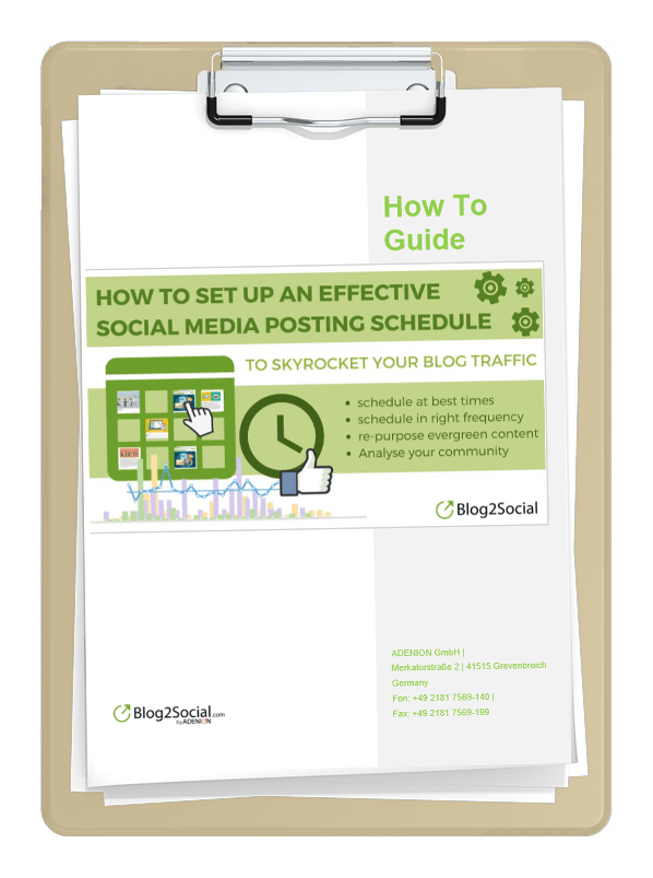 Download How To Guide: Setting up an effective Social Media Posting Schedule