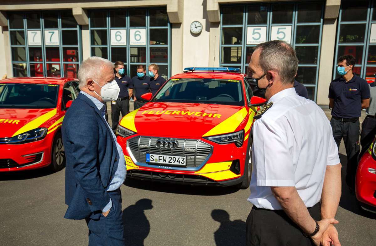 Elektromobilität: Das sind die neuen E-Autos der Stuttgarter Feuerwehr