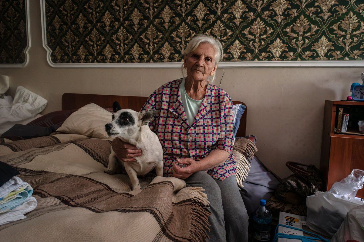 Eesti Päevaleht in Kherson | "They had it all and it was gone in a day." What to do when you lose your home at 80?