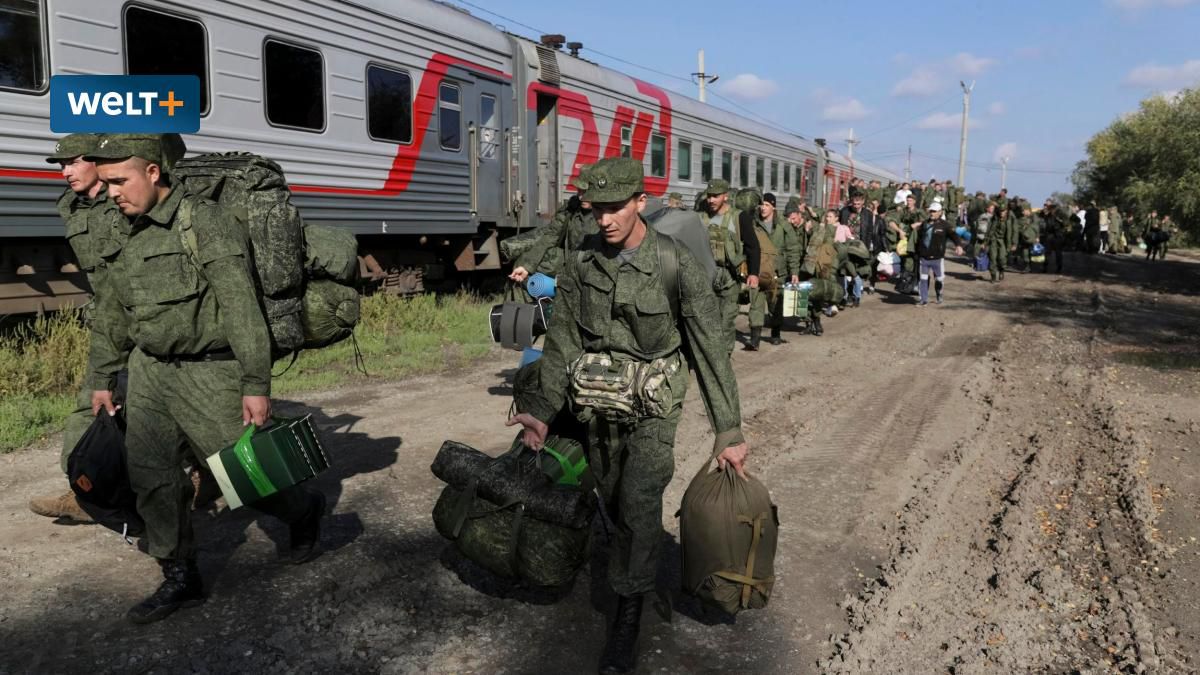 Krieg in der Ukraine: „Jeder, vom Soldaten bis zum Generaloberst, flieht" - Neues Gesetz versetzt Russen in Angst - WELT