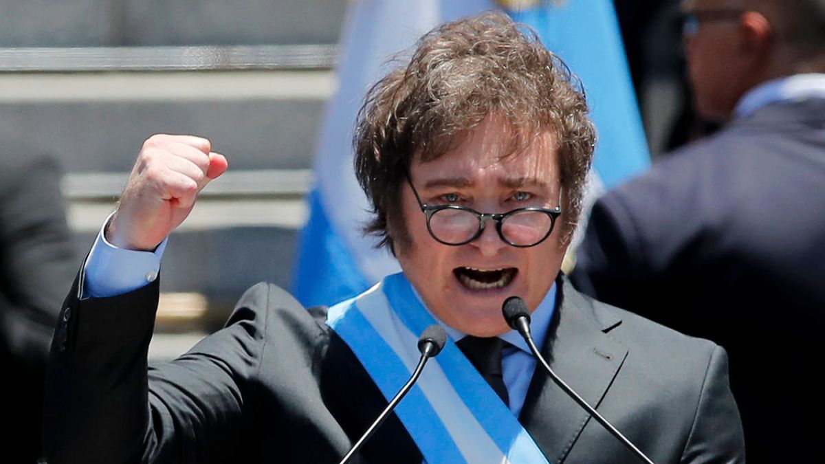 Argentiniens neuer Präsident verkündet seine »Schocktherapie« – und streichelt einen Hund