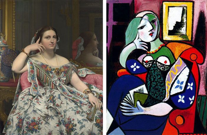 Picasso in the mirror of Ingres