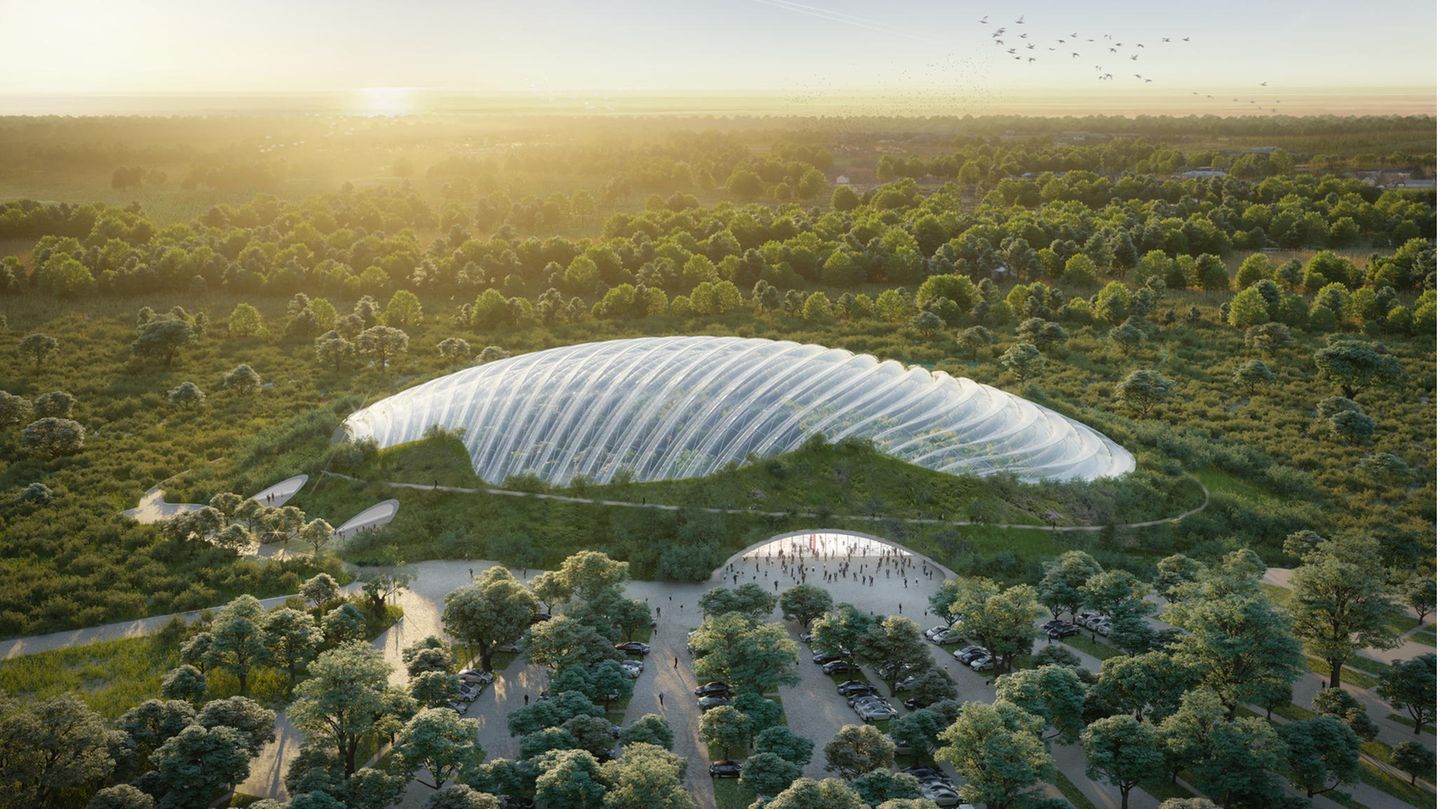 20.000 Quadratmeter: Frankreich plant größtes Tropenhaus der Welt