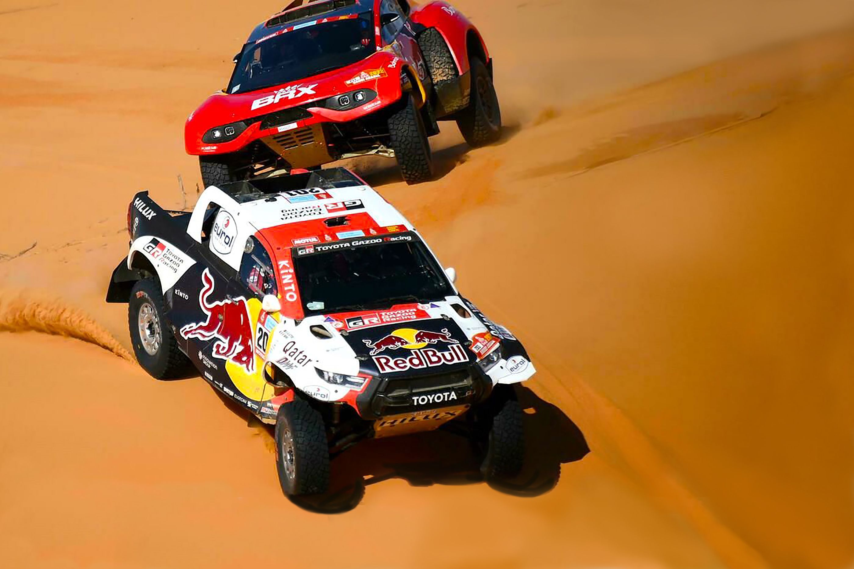 Colin-on-Cars -  Loeb takes day, Attiyah still in control as Flormino wins dramatic bikes