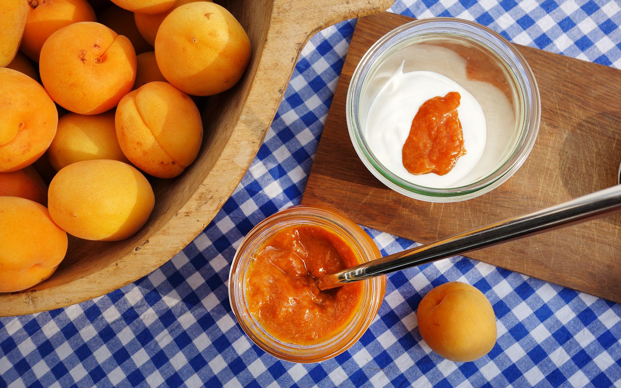 Aprikosenmus (Marille) ohne Zucker | Einfaches Rezept