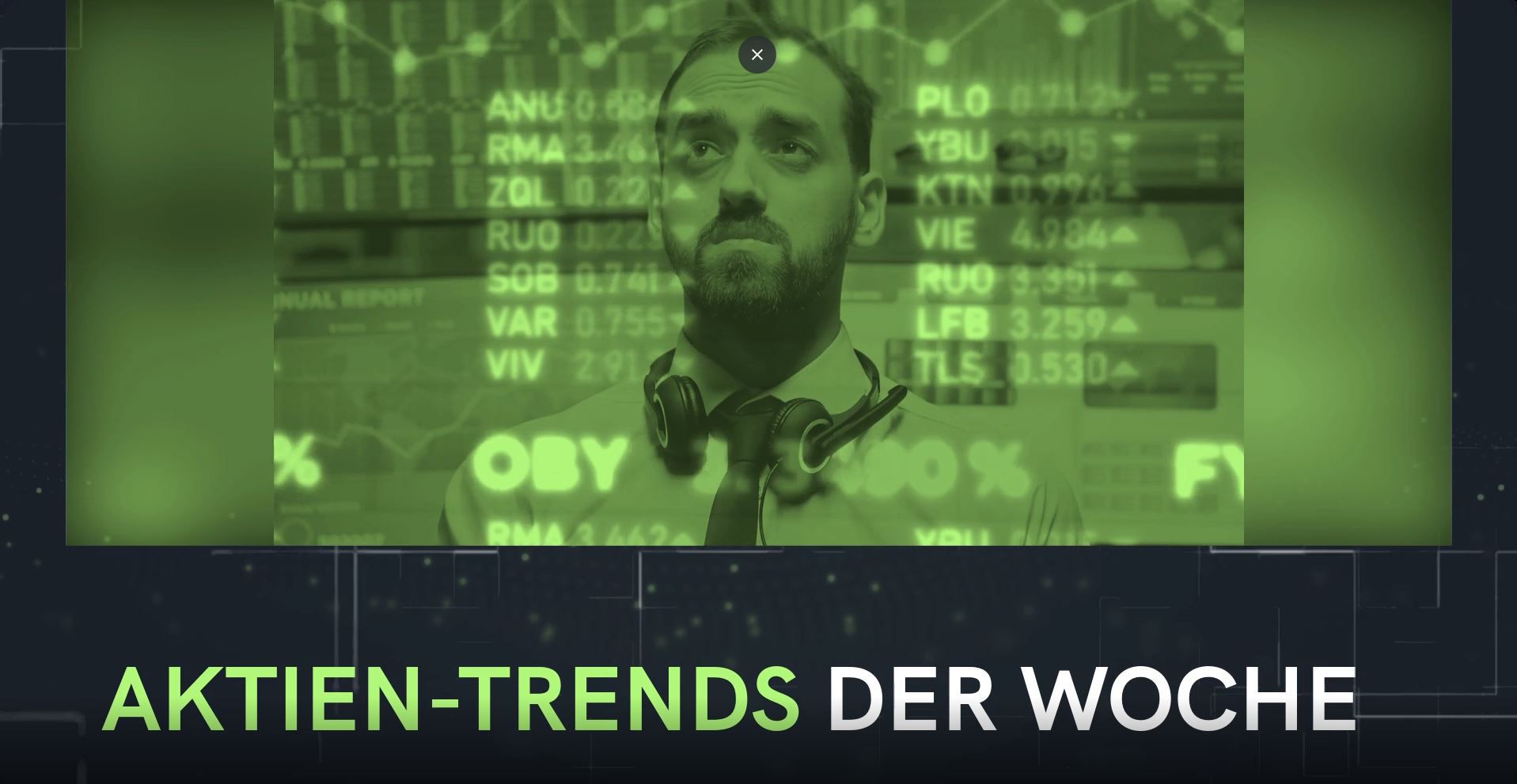 Aktien-Trends der Woche [KW5 / 2022]