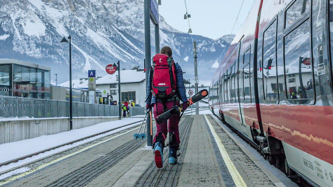 Skitour und Wandern: Mit der Bahn zum Berg