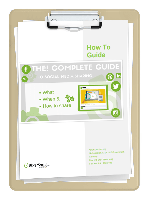 Download the Complete Guide on Social Media Sharing