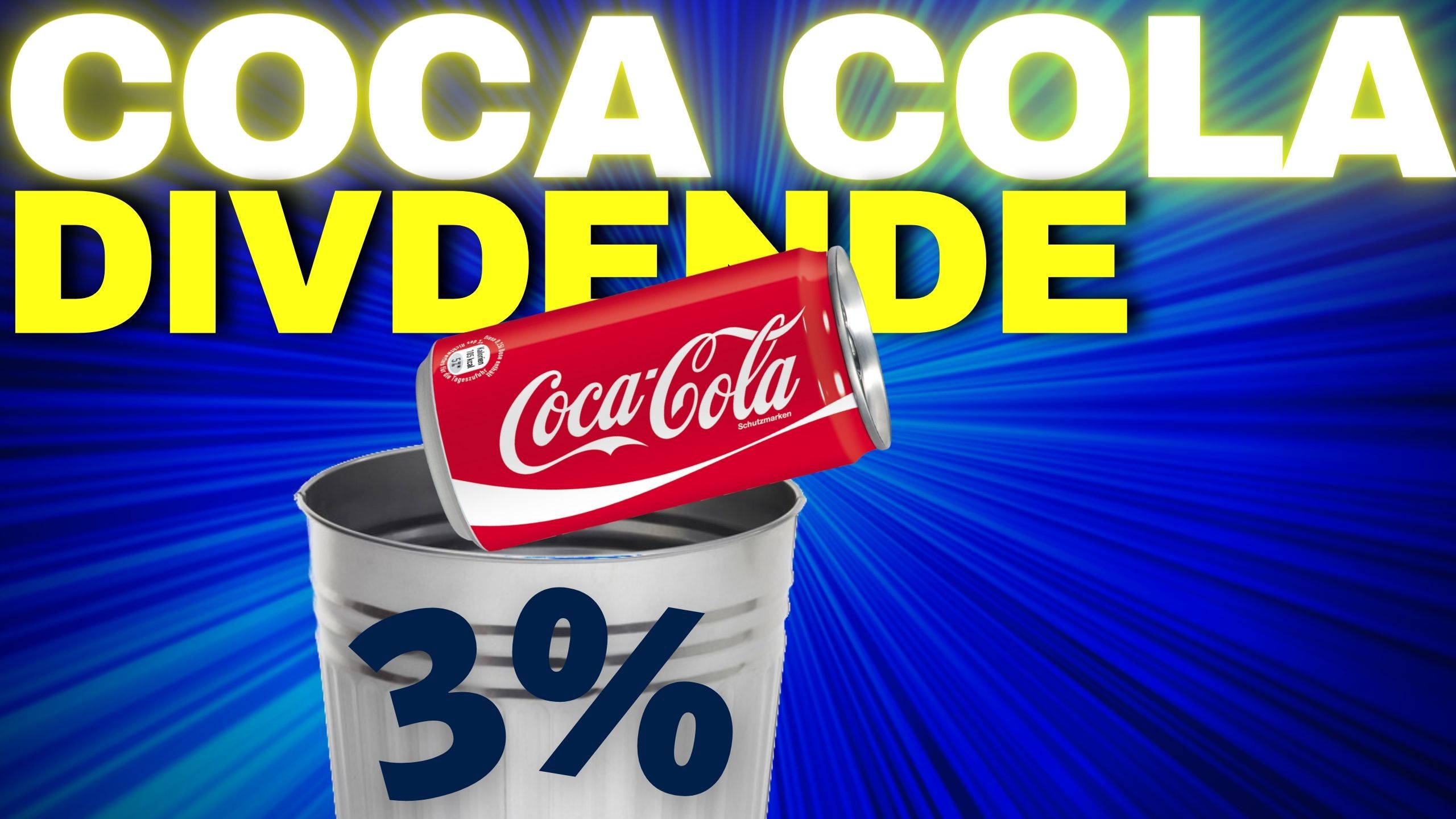 Warum sich die Coca Cola Aktien Dividende 2022 nicht lohnt!