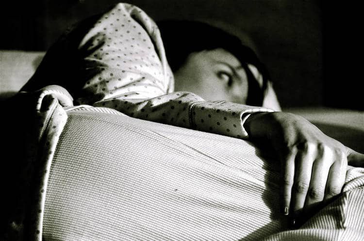 Woman awake due to insomnia - Kundalini awakening