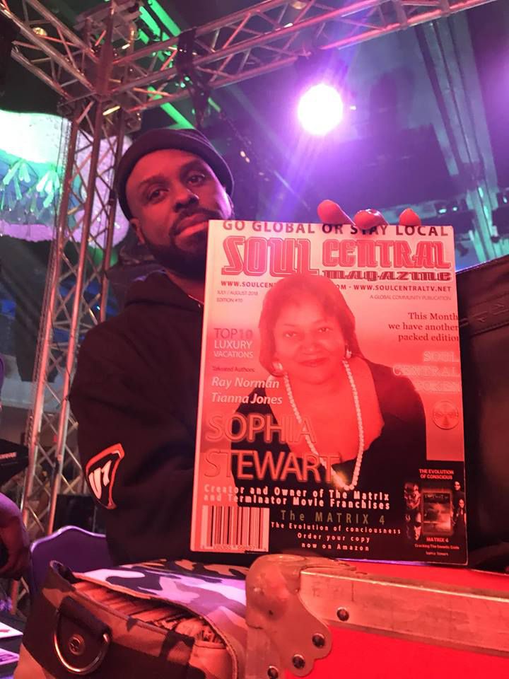 Funkmaster Flex The Legendary takes time out for Soul Central Magazine