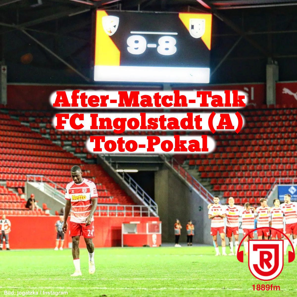After-Match-Talk: FC Ingolstadt - SSV Jahn Regensburg (Toto-Pokal)