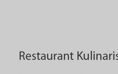 Restaurant und Kulinarik