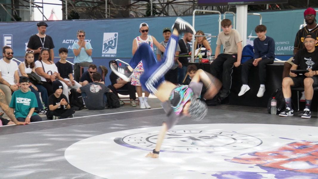 Auf dem Weg zu Olympia: Breakdance in der Active City Arena