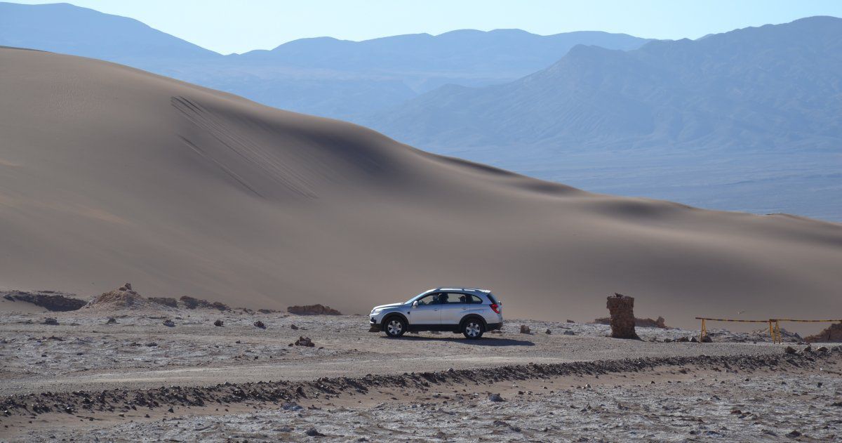 Wie Nebelfänger in Chiles Atacama-Wüste die Dürre bekämpfen