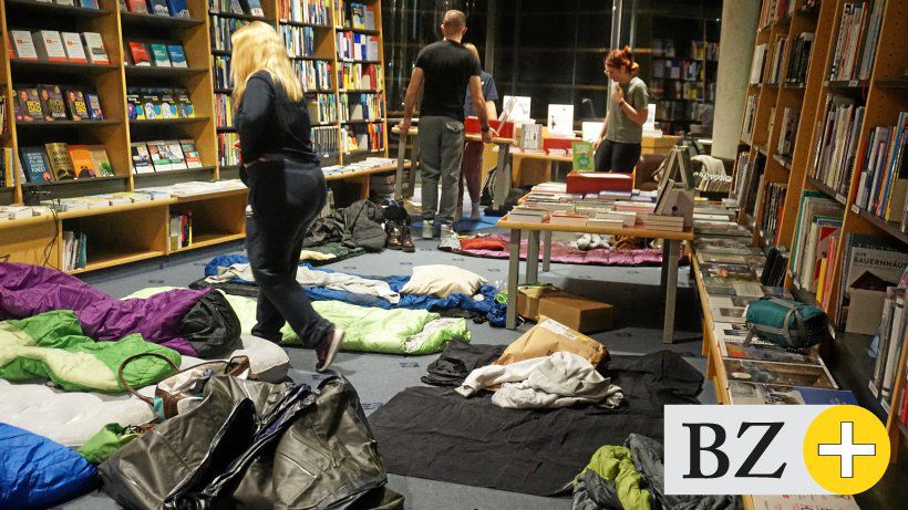 Braunschweig: 50 Menschen übernachten in der Buchhandlung Graff