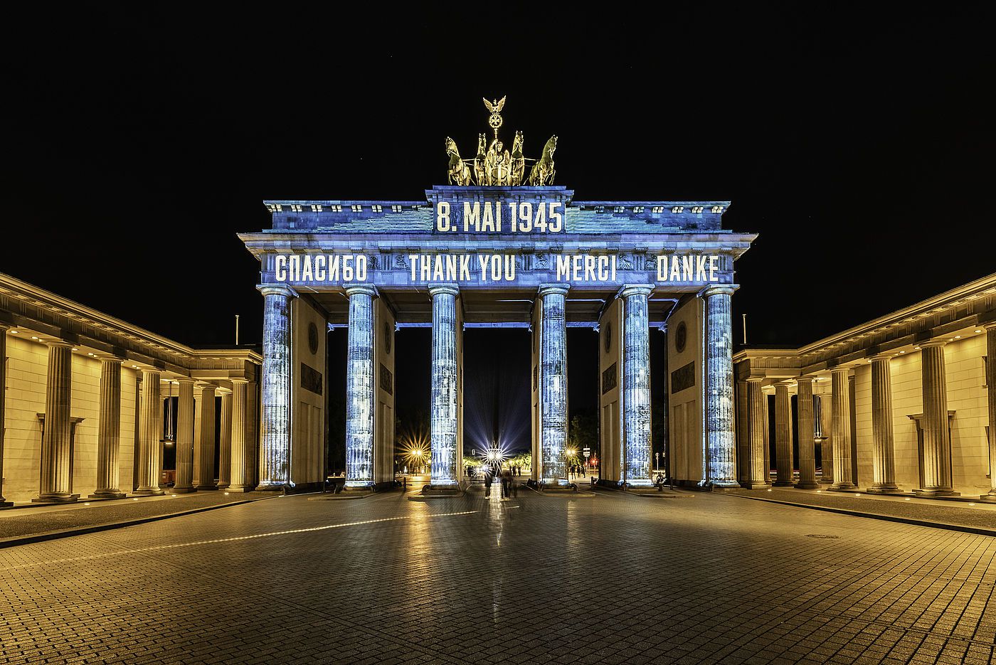 Sprecherin bei 75 Jahre Kriegsende | Kulturprojekte Berlin