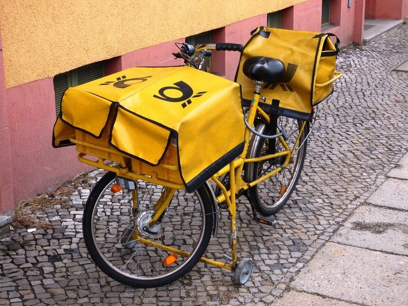 Postal delivery bike