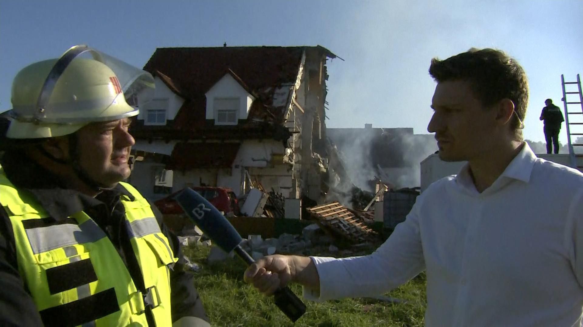Live aus Rohrbach : Explosion in Familienhaus