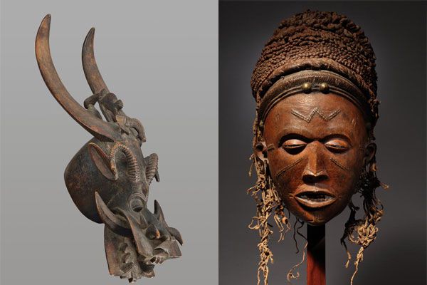La nada superficial belleza del arte africano