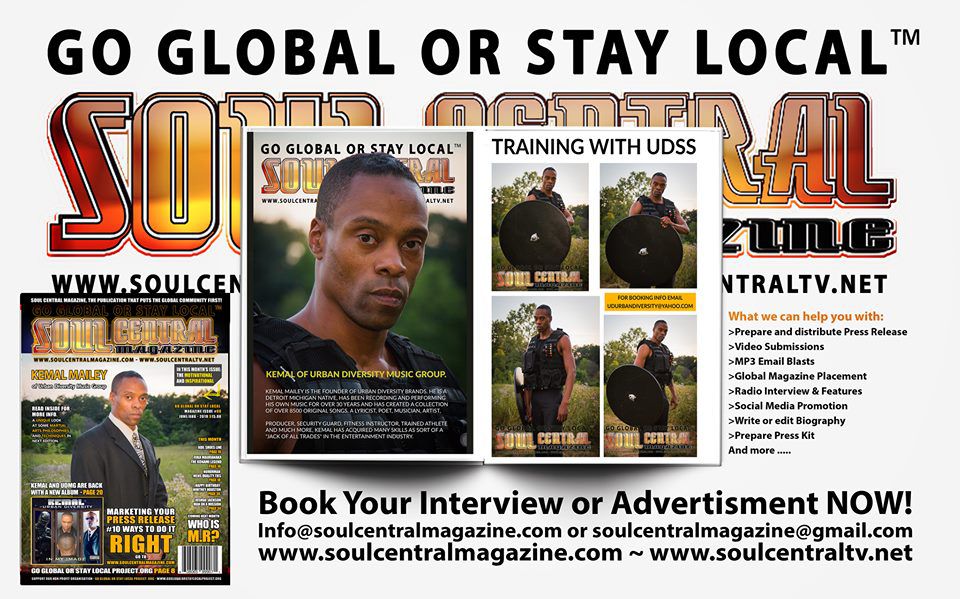 Soul Central Magazine Edition #88 KEMAL MAILEY #CEO