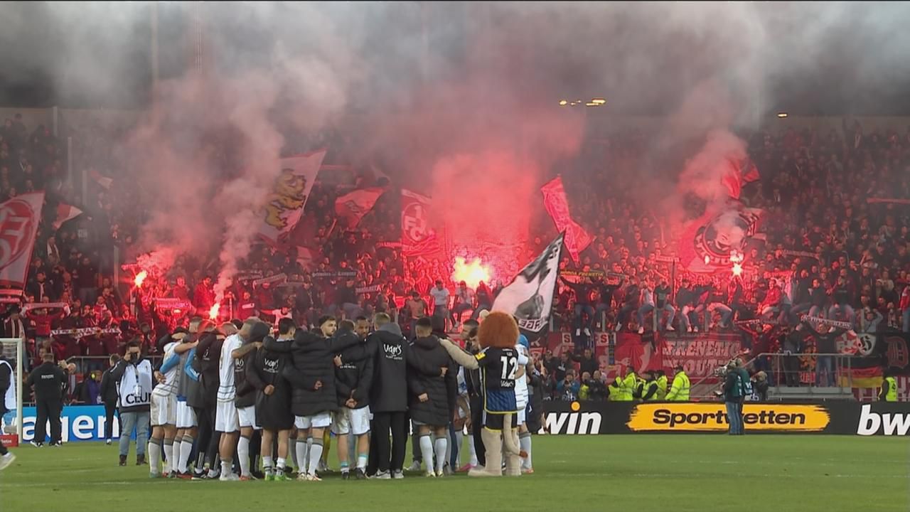 DFB-Pokal-Halbfinale: Kaiserslautern feiert