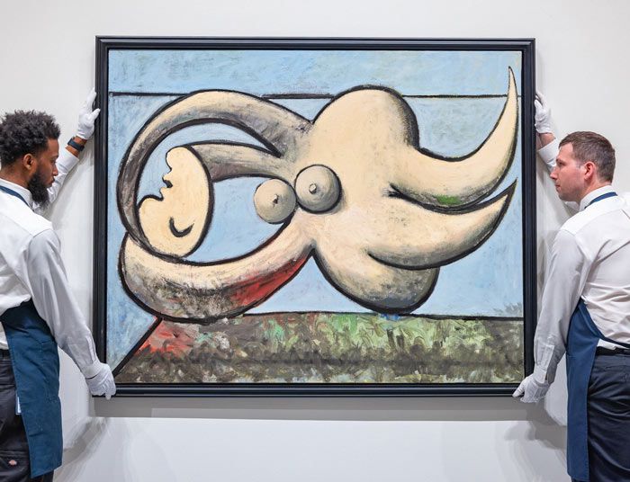 Picasso’s portrait of Marie-Thérèse Walter as a sea creature to be auctioned at Sotheby’s
