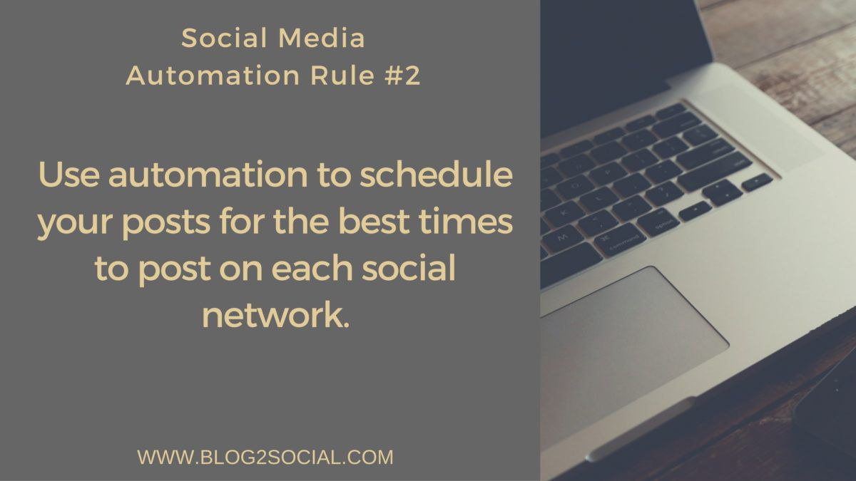 How to automatically cross-promote blog posts on social media Automation Rule 2