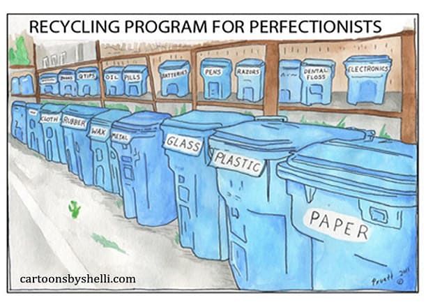 Recycling Program for Perfectionists