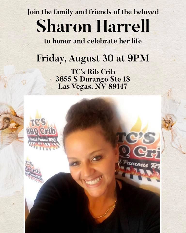 Sharon Harrell candlelight vigil at TC’s Rib Crib tonight at 9pm