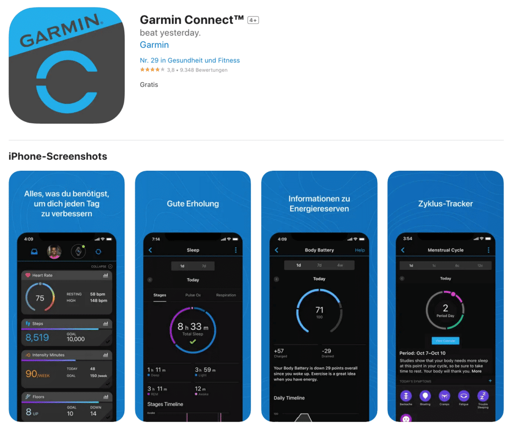 Garmin Connect: Alles was Du wissen musst zu App, Download, Login und Verbindungen zu Deinen Geräten 
