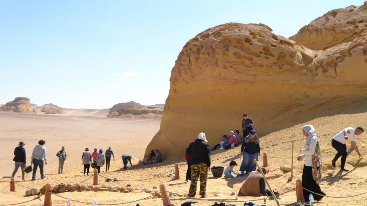 Buddeln im größten Sandkasten der Welt
