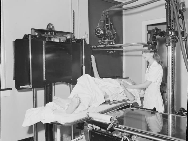 X-Ray room 1953