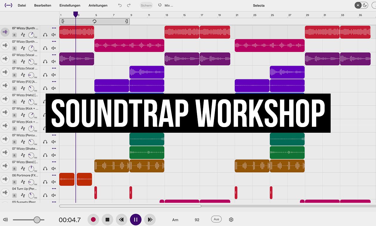 Soundtrap - Online-DAW - Workshop für Anfänger