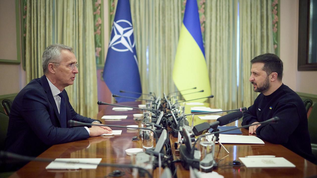 Stoltenberg sieht Ukraine in der NATO